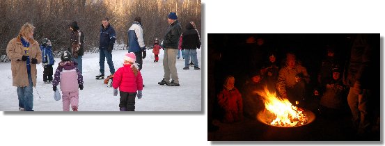 Skate and Bonfire